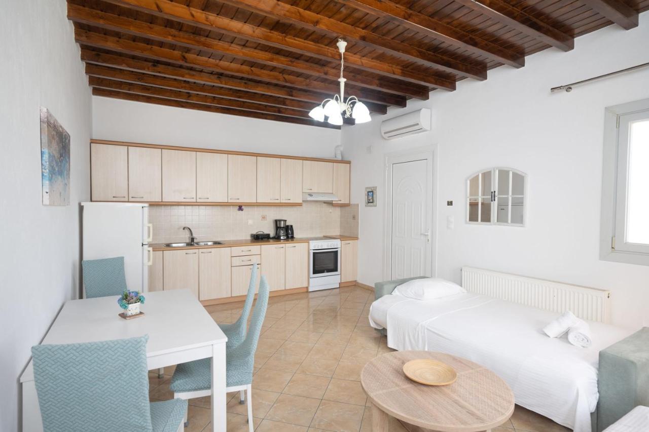 Mykonos Stylish Ivory 1 Bd Apt With Shared Pool Plintri